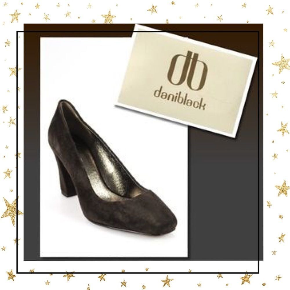 Daniblack Espresso Suede Chickie’s Tessa Heels 8.5